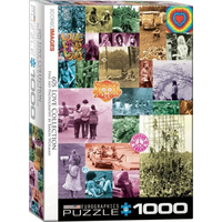 EUROGRAPHICS Puzzle Láska 60. roky 1000 dielikov