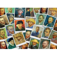 EUROGRAPHICS Puzzle Van Goghove Autoportréty 1000 dielikov