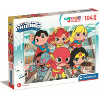 CLEMENTONI Puzzle DC Super Friends MAXI 104 dielikov