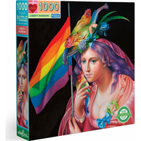 EEBOO Puzzle Dúha slobody 1000 dielikov