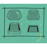 CLEMENTONI Puzzle Frame Me Up Tlapková patrola 60 dielikov