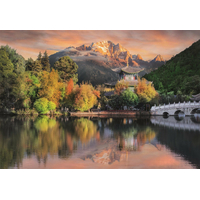 CLEMENTONI Puzzle Pohľad na Lijiang, Čína 1500 dielikov