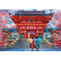 EUROGRAPHICS Puzzle Jarná sakura 1000 dielikov