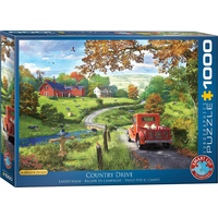 EUROGRAPHICS Puzzle Jazda po vidieku 1000 dielikov