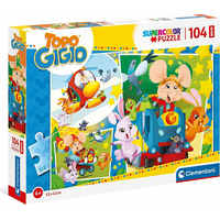 CLEMENTONI Puzzle Myšiak Gigio MAXI 104 dielikov
