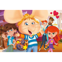 CLEMENTONI Puzzle Myšiak Gigio MAXI 60 dielikov