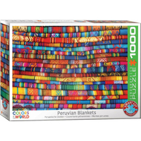 EUROGRAPHICS Puzzle Peruánska deka 1000 dielikov
