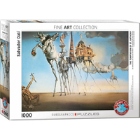 EUROGRAPHICS Puzzle Pokušenie Sv. Antonína 1000 dielikov