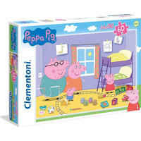 CLEMENTONI Puzzle Prasiatko Peppa MAXI 60 dielikov