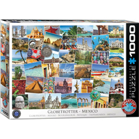 EUROGRAPHICS Puzzle Svetobežník - Mexiko 1000 dielikov