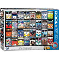 EUROGRAPHICS Puzzle VW Cool Faces 1000 dielikov