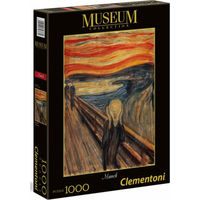 CLEMENTONI Puzzle Museum Collection: Výkrik 1000 dielikov
