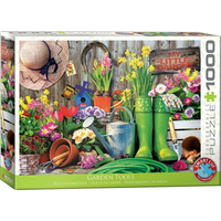 EUROGRAPHICS Puzzle Záhradné náradie 1000 dielikov