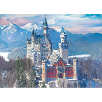 EUROGRAPHICS Puzzle Zámok Neuschwanstein (HDR) 1000 dielikov