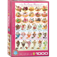 EUROGRAPHICS Puzzle Zmrzlinové príchute 1000 dielikov