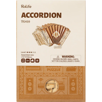 ROBOTIME Rolife 3D drevené puzzle Akordeón 156 dielikov