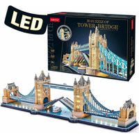 CUBICFUN Svietiace 3D puzzle Tower Bridge 222 dielikov