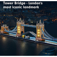 CUBICFUN Svietiace 3D puzzle Tower Bridge 222 dielikov