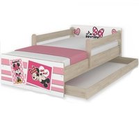 Detská posteľ MAX Disney - MINNIE II 160x80 cm - so zásuvkou