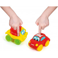 CLEMENTONI BABY Car Soft&Go Buldozér