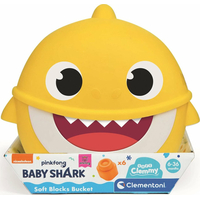 CLEMENTONI SOFT CLEMMY Box Baby Shark so 6 kockami