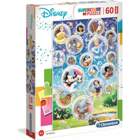 CLEMENTONI Puzzle Disney rozprávky MAXI 60 dielikov