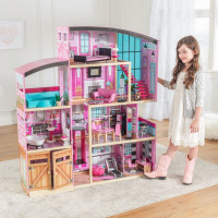 KIDKRAFT Domček pre bábiky Shimmer Mansion s vybavením
