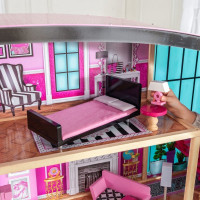 KIDKRAFT Domček pre bábiky Shimmer Mansion s vybavením
