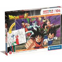 CLEMENTONI Obojstranné puzzle Dragonball 104 dielikov