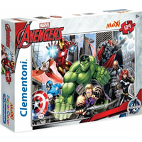 CLEMENTONI Puzzle Avengers: Pripravení na boj MAXI 104 dielikov
