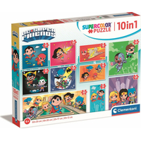 CLEMENTONI Puzzle DC Super Friends 10v1