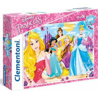 CLEMENTONI Puzzle Disney princeznej MAXI 104 dielikov