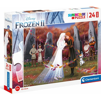 CLEMENTONI Puzzle Ľadové kráľovstvo 2, MAXI 24 dielikov