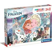 CLEMENTONI Puzzle Ľadové kráľovstvo MAXI 24 dielikov