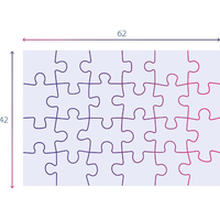 CLEMENTONI Puzzle Leo a Tig na vode MAXI 24 dielikov
