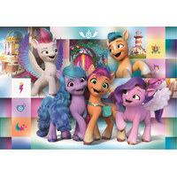 CLEMENTONI Puzzle My Little Pony: Veselá partia MAXI 104 dielikov