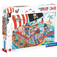 CLEMENTONI Puzzle Piráti MAXI 24 dielikov