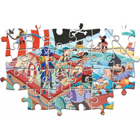 CLEMENTONI Puzzle Piráti MAXI 24 dielikov