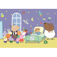 CLEMENTONI Puzzle Prasiatko Peppa MAXI 104 dielikov