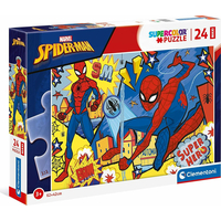 CLEMENTONI Puzzle Spiderman: Super Hero MAXI 24 dielikov