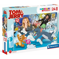 CLEMENTONI Puzzle Tom a Jerry MAXI 24 dielikov