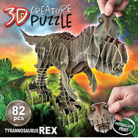 EDUCA 3D puzzle T-Rex 82 dielikov