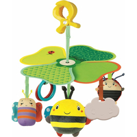 CLEMENTONI BABY Kolotoč so zvieratkami s klipom na zavesenie