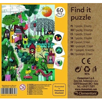 CLEMENTONI Play For Future Puzzle s hľadaním obrázkov Jeseň 60 dielikov