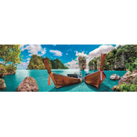 CLEMENTONI Panoramatické puzzle Zátoka na ostrove Phuket 1000 dielikov