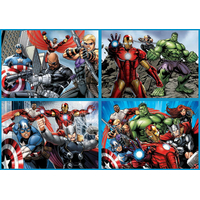 EDUCA Puzzle Avengers 4v1 (50,80,100,150 dielikov)