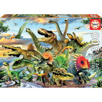 EDUCA Puzzle Dinosaury 500 dielikov