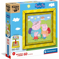 CLEMENTONI Puzzle Frame Me Up Prasiatko Peppa 60 dielikov