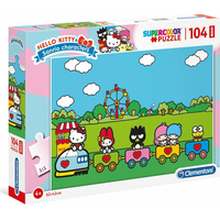 CLEMENTONI Puzzle Hello Kitty a kamaráti MAXI 104 dielikov