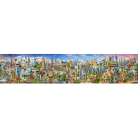EDUCA Puzzle Okolo sveta 42000 dielikov